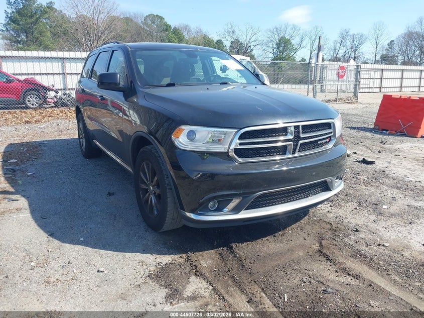 2017 Dodge Durango Sxt Rwd