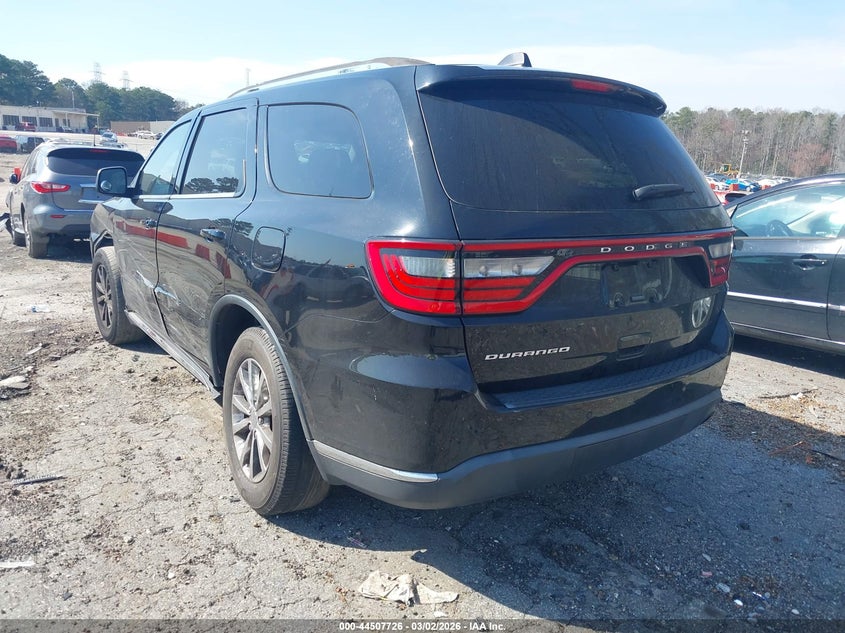 2017 Dodge Durango Sxt Rwd