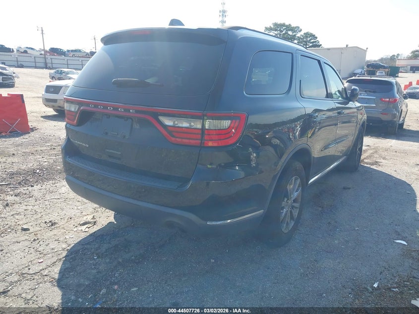 2017 Dodge Durango Sxt Rwd