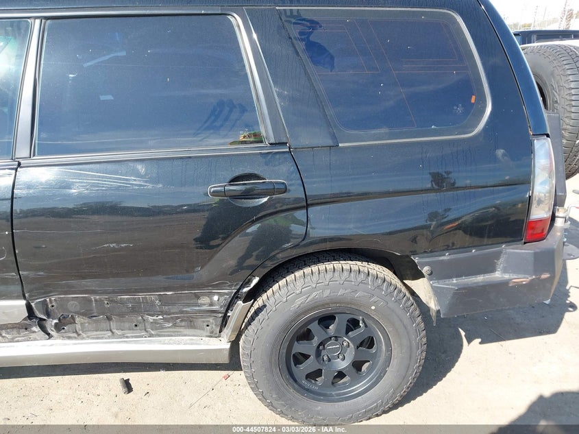 2007 SUBARU FORESTER SPORT UTILITY VEHICLE 2.5L H-4 VVT, 173HP