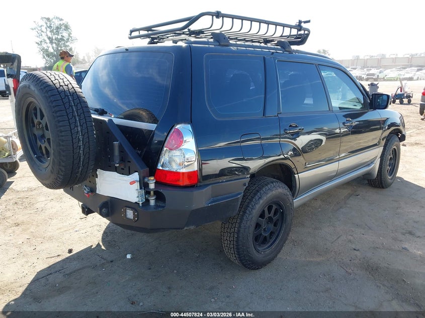 2007 SUBARU FORESTER SPORT UTILITY VEHICLE 2.5L H-4 VVT, 173HP