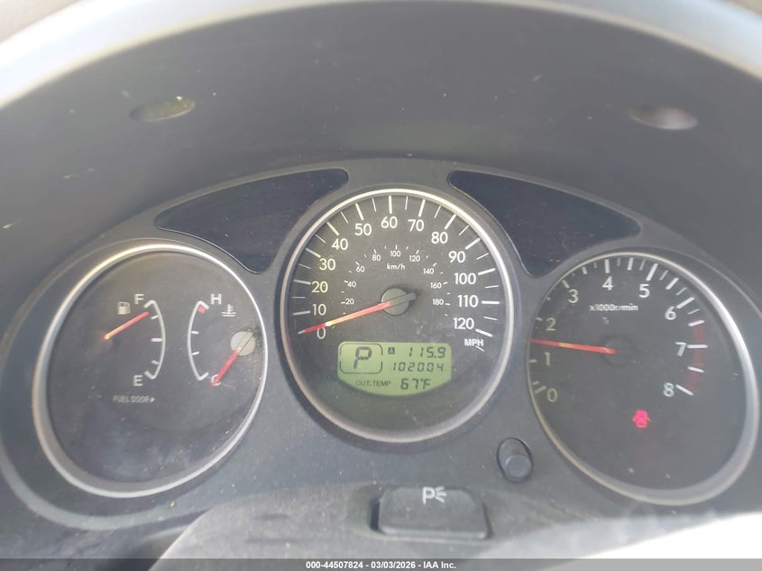 2007 SUBARU FORESTER SPORT UTILITY VEHICLE 2.5L H-4 VVT, 173HP