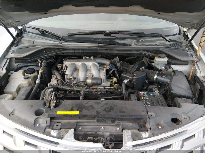 2005 Nissan Murano Sl VIN: JN8AZ08T75W317291 Lot: 44507987