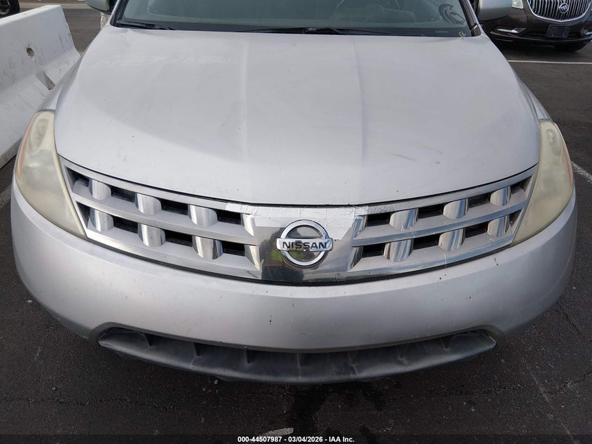 2005 Nissan Murano Sl VIN: JN8AZ08T75W317291 Lot: 44507987