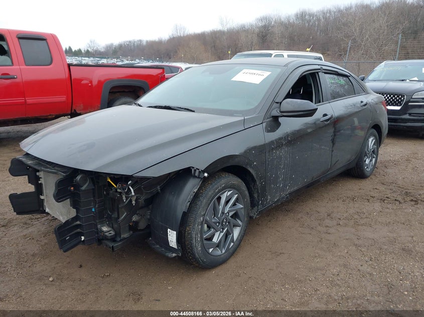 2025 Hyundai Elantra Hybrid Blue