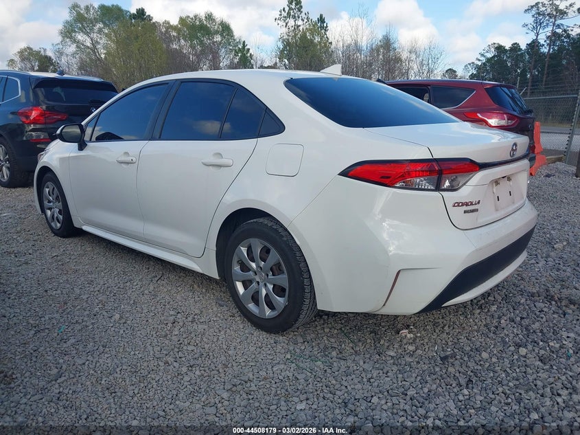VIN JTDEPRAE9LJ007415 2020 TOYOTA COROLLA LE