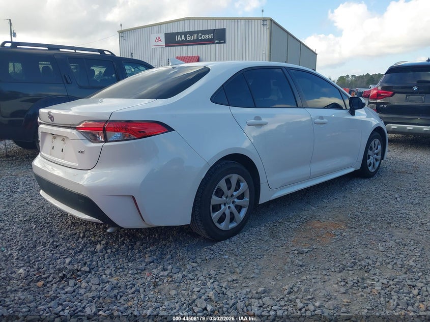 VIN JTDEPRAE9LJ007415 2020 TOYOTA COROLLA LE