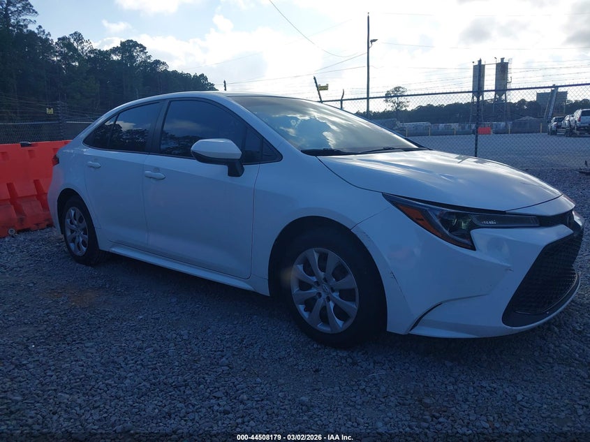 VIN JTDEPRAE9LJ007415 2020 TOYOTA COROLLA LE
