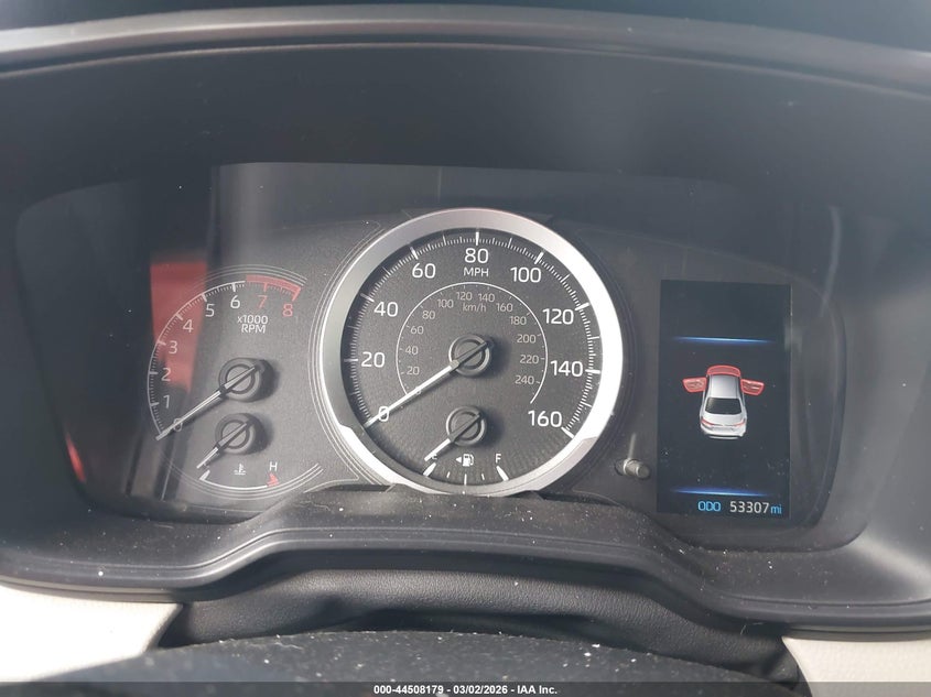 VIN JTDEPRAE9LJ007415 2020 TOYOTA COROLLA LE