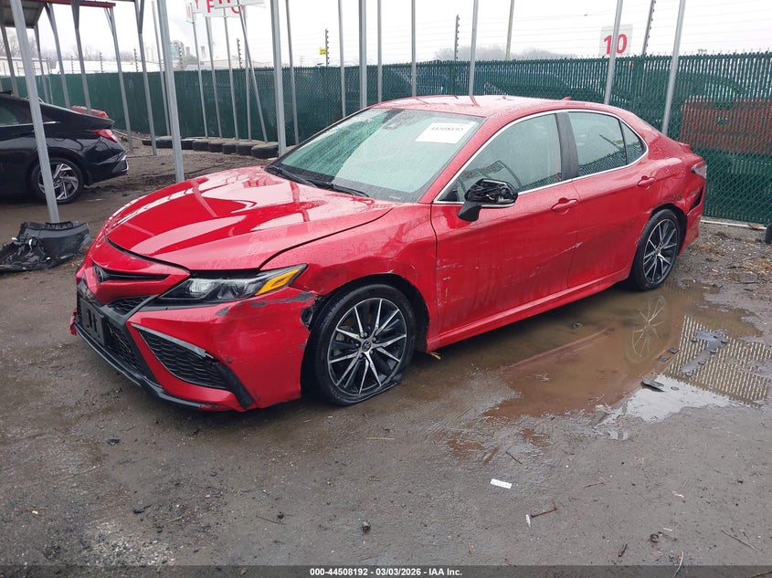 2022 Toyota Camry Se 4T1G11AK9NU010863 photo 1