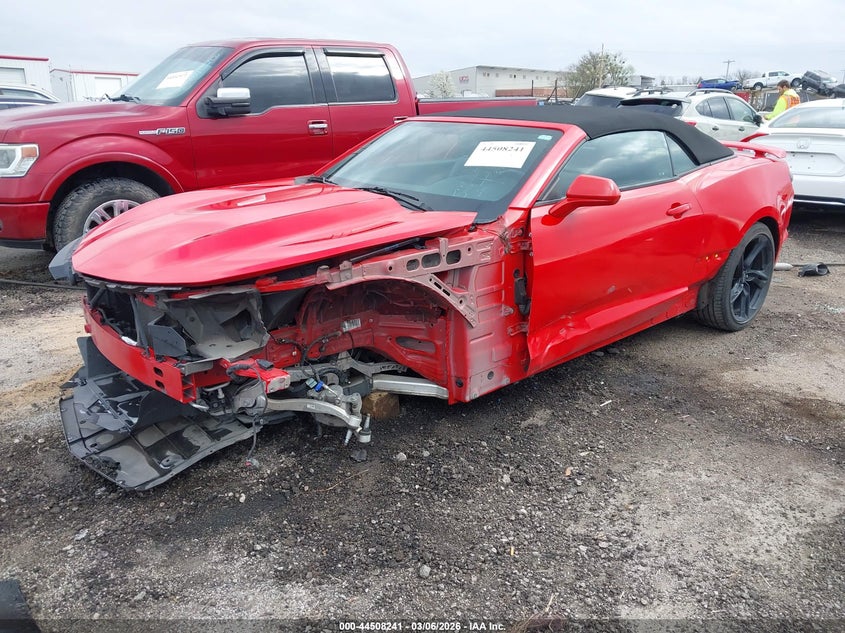 VIN 1G1FD3DS4M0101617 2021 CHEVROLET CAMARO RWD  2LT