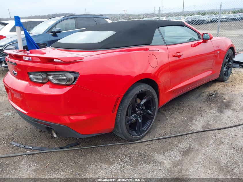 VIN 1G1FD3DS4M0101617 2021 CHEVROLET CAMARO RWD  2LT