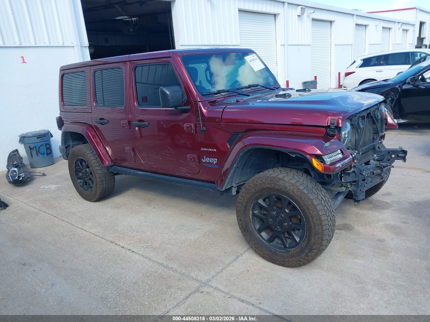 2021 Jeep Wrangler 4Xe Unlimited Sahara 4X4