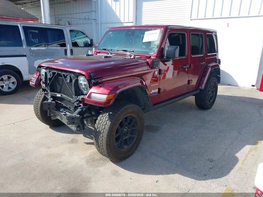 2021 Jeep Wrangler 4Xe Unlimited Sahara 4X4