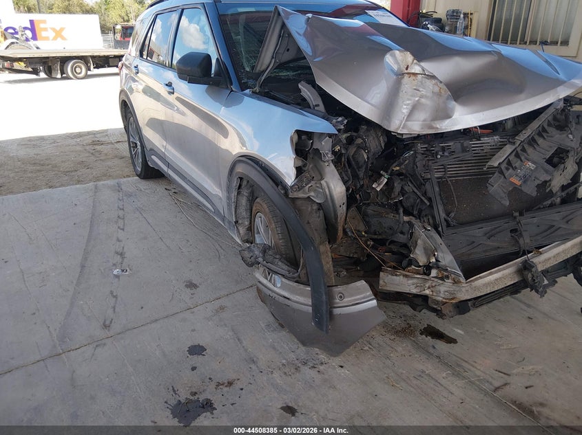 1FMSK7DH5MGC34736 2021 Ford Explorer Xlt auction photo 1