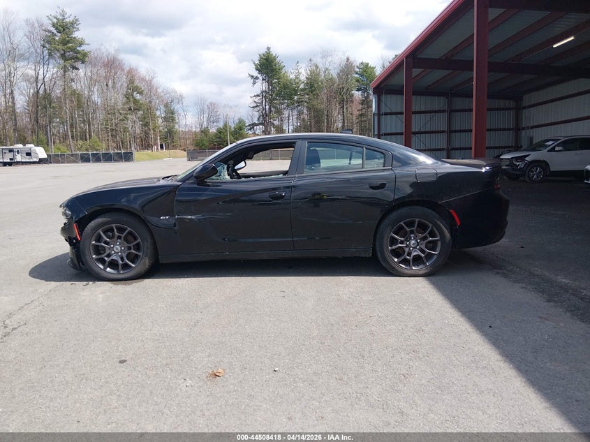 2018 Dodge Charger 3.6 Gt Awd black Lot 111044508418 Vin 2C3CDXJG3JH218280