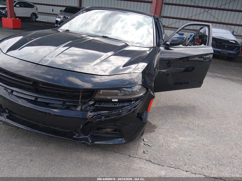 2018 Dodge Charger 3.6 Gt Awd black Lot 111044508418 Vin 2C3CDXJG3JH218280