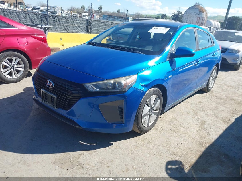 2018 Hyundai Ioniq Hybrid Blue
