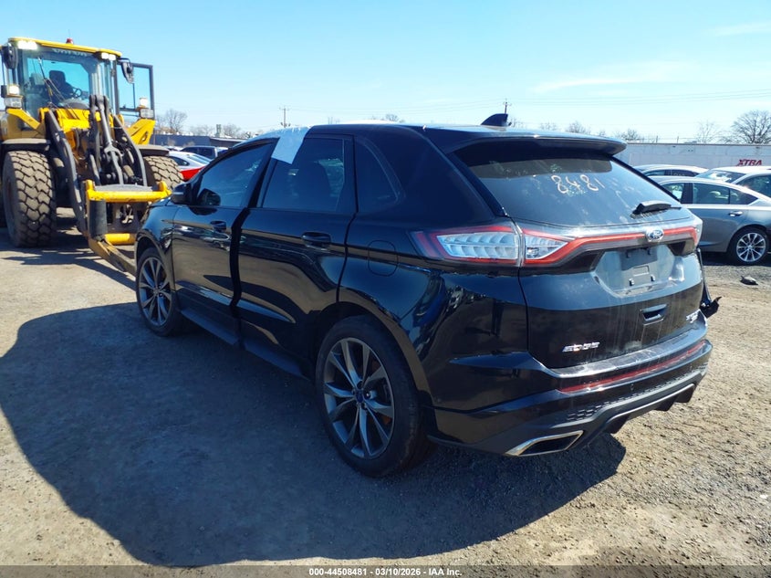 Vin: 2fmpk4ap4jbc42071, lot: 45005237, ford edge sport 20183