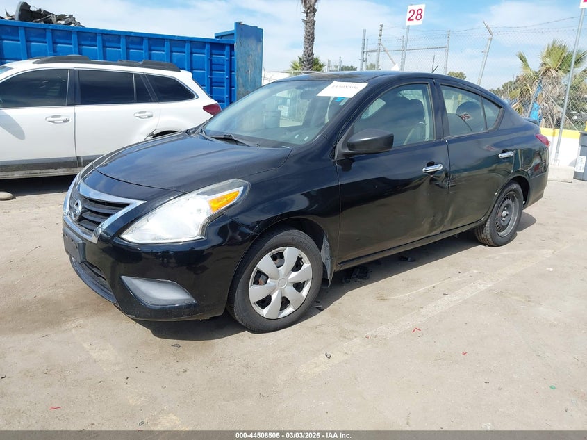 Vin: 3n1cn7ap4fl943607, lot: 45005263, nissan versa 1.6 sv 20152