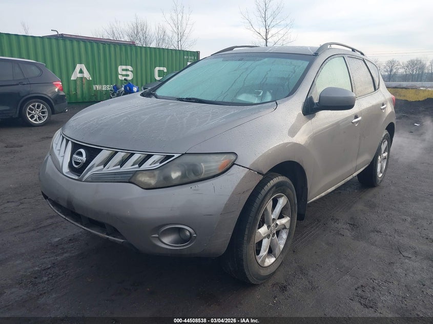 2009 Nissan Murano Sl VIN: JN8AZ18W29W151087 Lot: 44508538