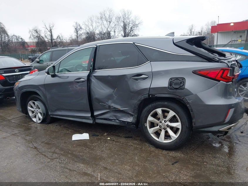 2017 LEXUS RX SPORT UTILITY VEHICLE 3.5L V-6 DOHC, VVT, 295HP