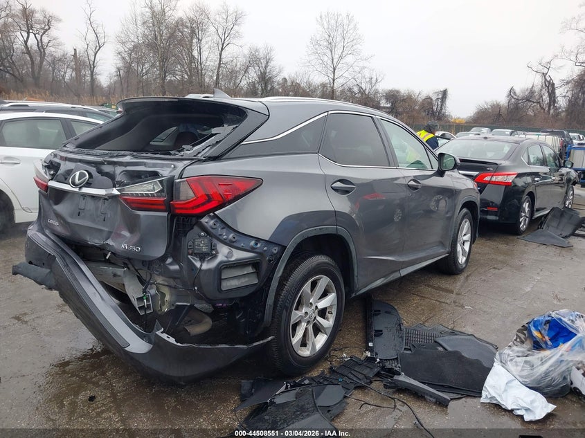 2017 LEXUS RX SPORT UTILITY VEHICLE 3.5L V-6 DOHC, VVT, 295HP