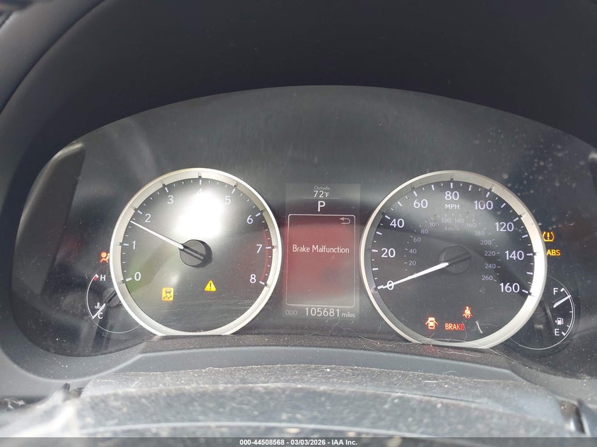 2015 Lexus Is 250 VIN: JTHBF1D2XF5078336 Lot: 44508568