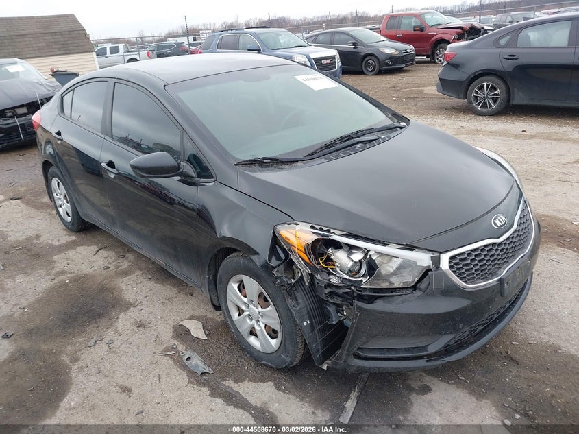2016 KIA FORTE LX