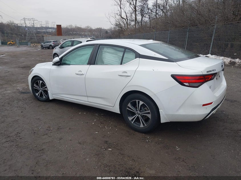 2020 Nissan Sentra Sv Xtronic Cvt