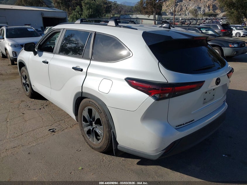 2024 Toyota Highlander Hybrid Xle Nightshade