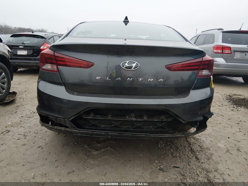 2020 Hyundai Elantra Sel VIN: 5NPD84LF8LH593261 Lot: 44509096