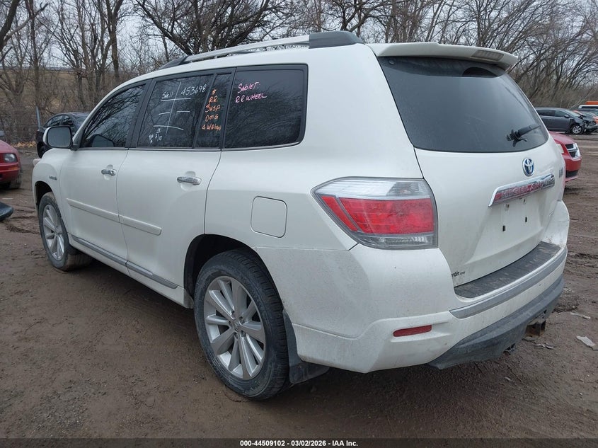 2012 Toyota Highlander Hybrid Limited V6