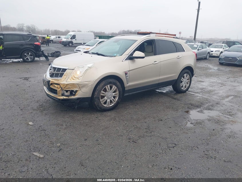 Vin: 3gyfndey3as622856, lot: 45005961, cadillac srx luxury collection 20102