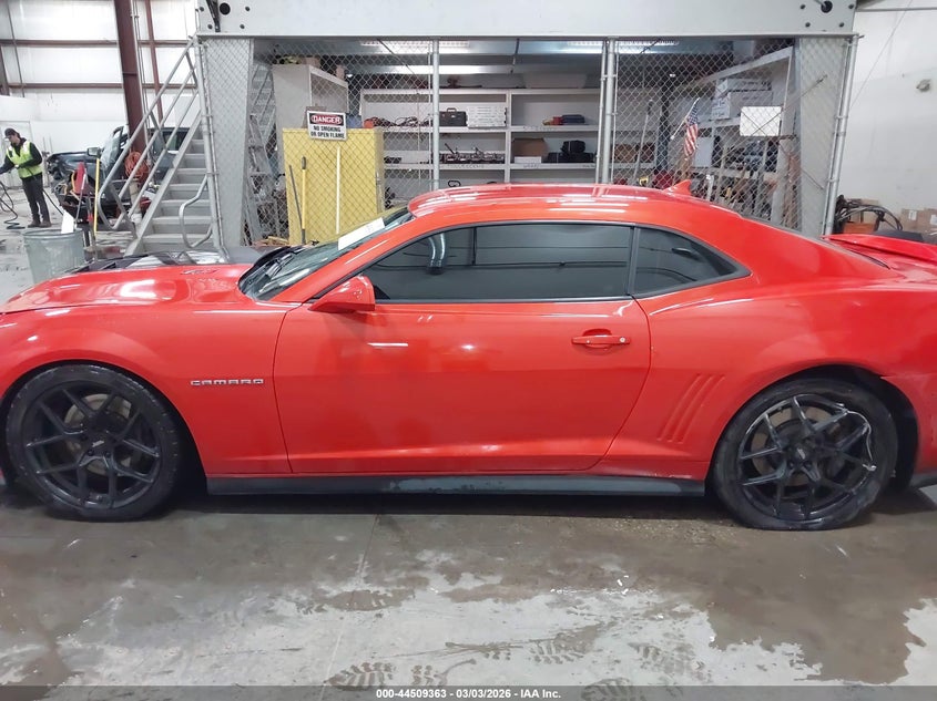 2012 Chevrolet Camaro 6.2 Zl1 orange Lot 111044509363 Vin 2G1FS1EP4C9800867