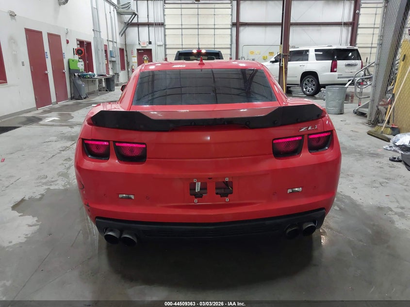 2012 Chevrolet Camaro 6.2 Zl1 orange Lot 111044509363 Vin 2G1FS1EP4C9800867