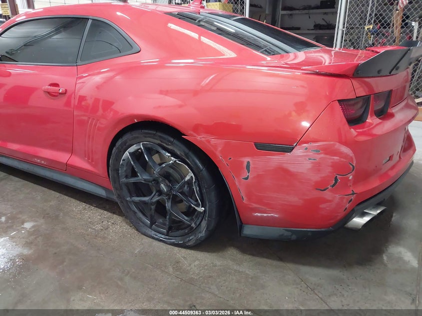 2012 Chevrolet Camaro 6.2 Zl1 orange Lot 111044509363 Vin 2G1FS1EP4C9800867