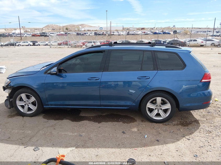 2018 Volkswagen Golf Sportwagen Tsi S/Tsi Se VIN: 3VWD17AU9JM762053 Lot: 44509506