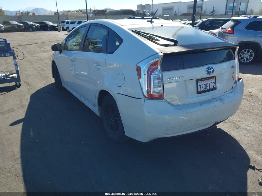 2012 Toyota Prius Three
