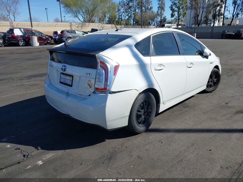 2012 Toyota Prius Three