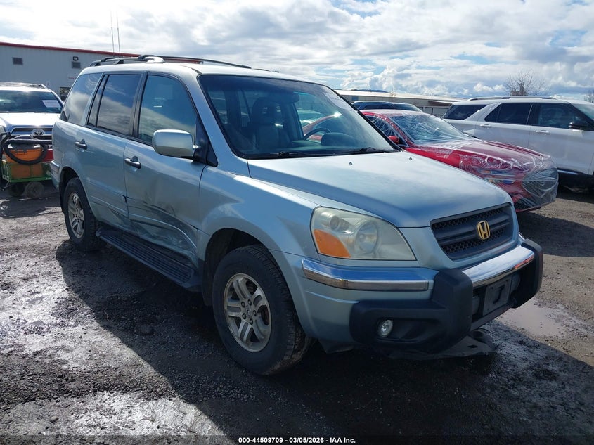 HONDA PILOT 2003. Lot# 44509709. VIN 2HKYF18663H500302. Photo 1