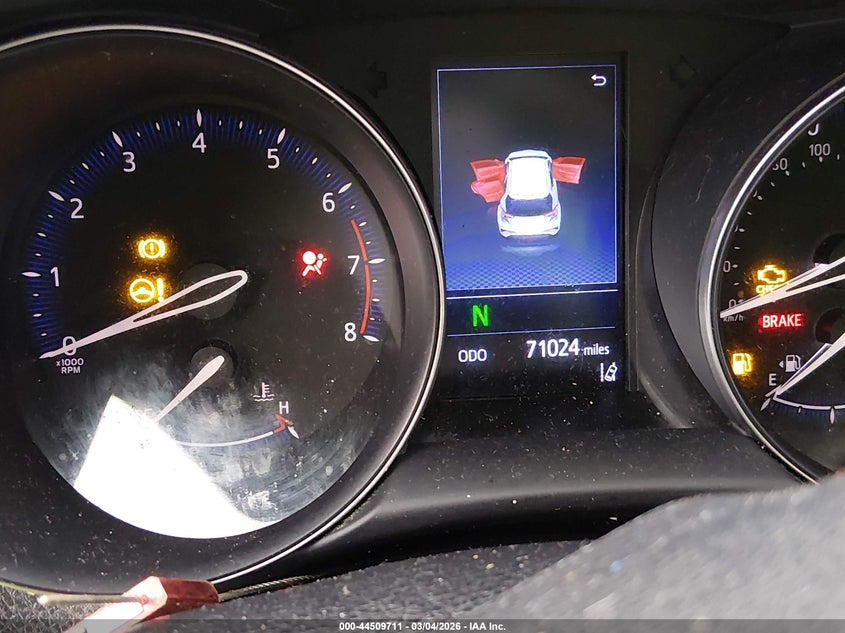 2019 Toyota C-Hr Le VIN: JTNKHMBXXK1026634 Lot: 44509711