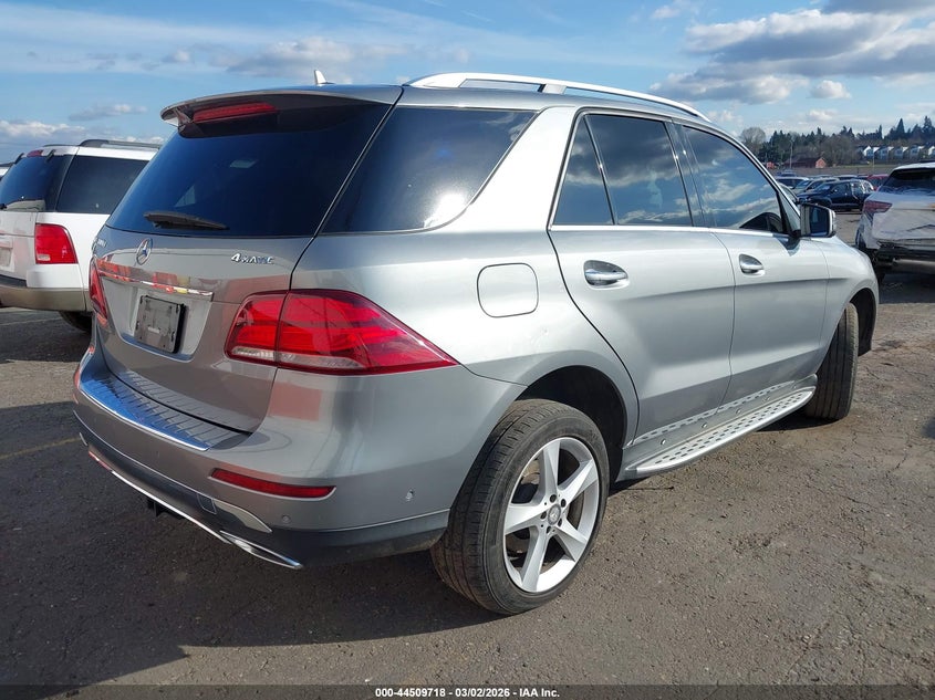 2016 Mercedes-Benz Gle 300D 4Matic