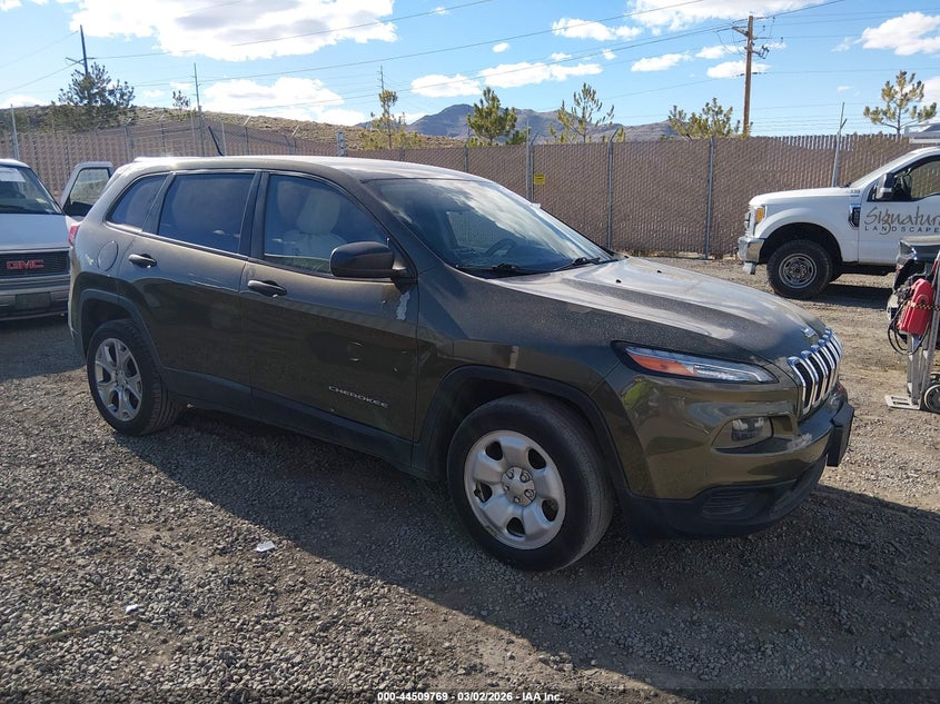 2015 Jeep Cherokee Sport