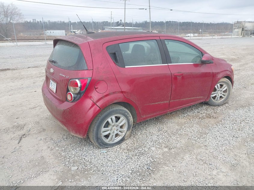 2012 Chevrolet Sonic 2Lt