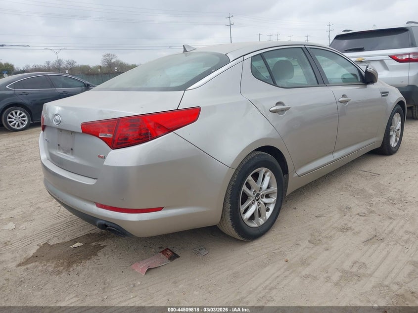 Vin: knagm4a79b5110960, lot: 45006574, kia optima lx 20114