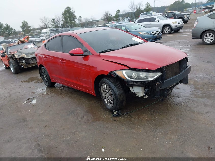 KMHD74LF3HU082360 2017 Hyundai Elantra Se auction photo 1