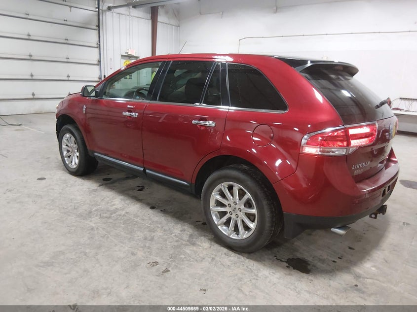 Vin: 2lmdj8jkxebl10868, lot: 45006625, lincoln mkx 20143