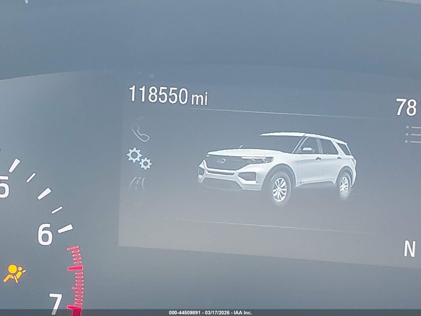 FORD POLICE INTERCEPTOR UTILITY 2020 VIN 1FM5K8AB7LGB85122