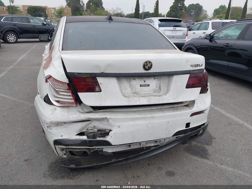 2012 BMW 740Li VIN: WBAKB4C53CC576828 Lot: 44509942